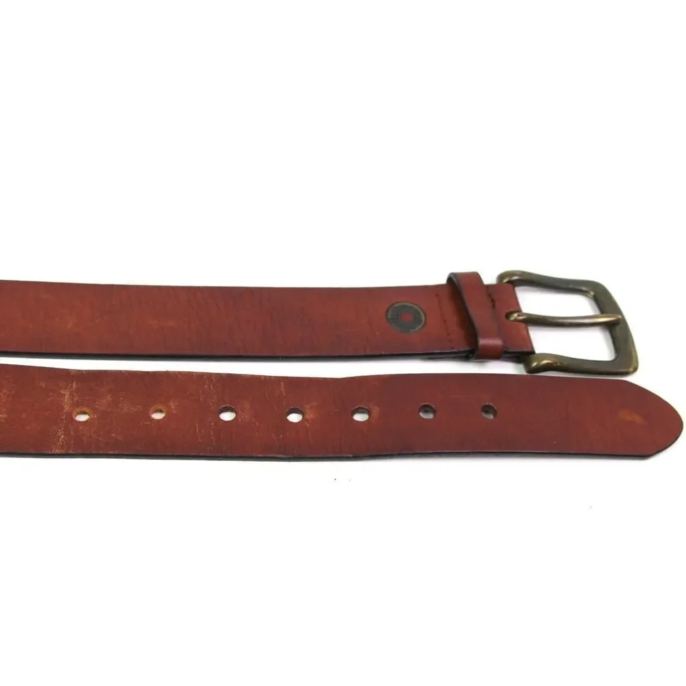 Levi's SADDLE BROWN REAL LEATHER 1 3/8